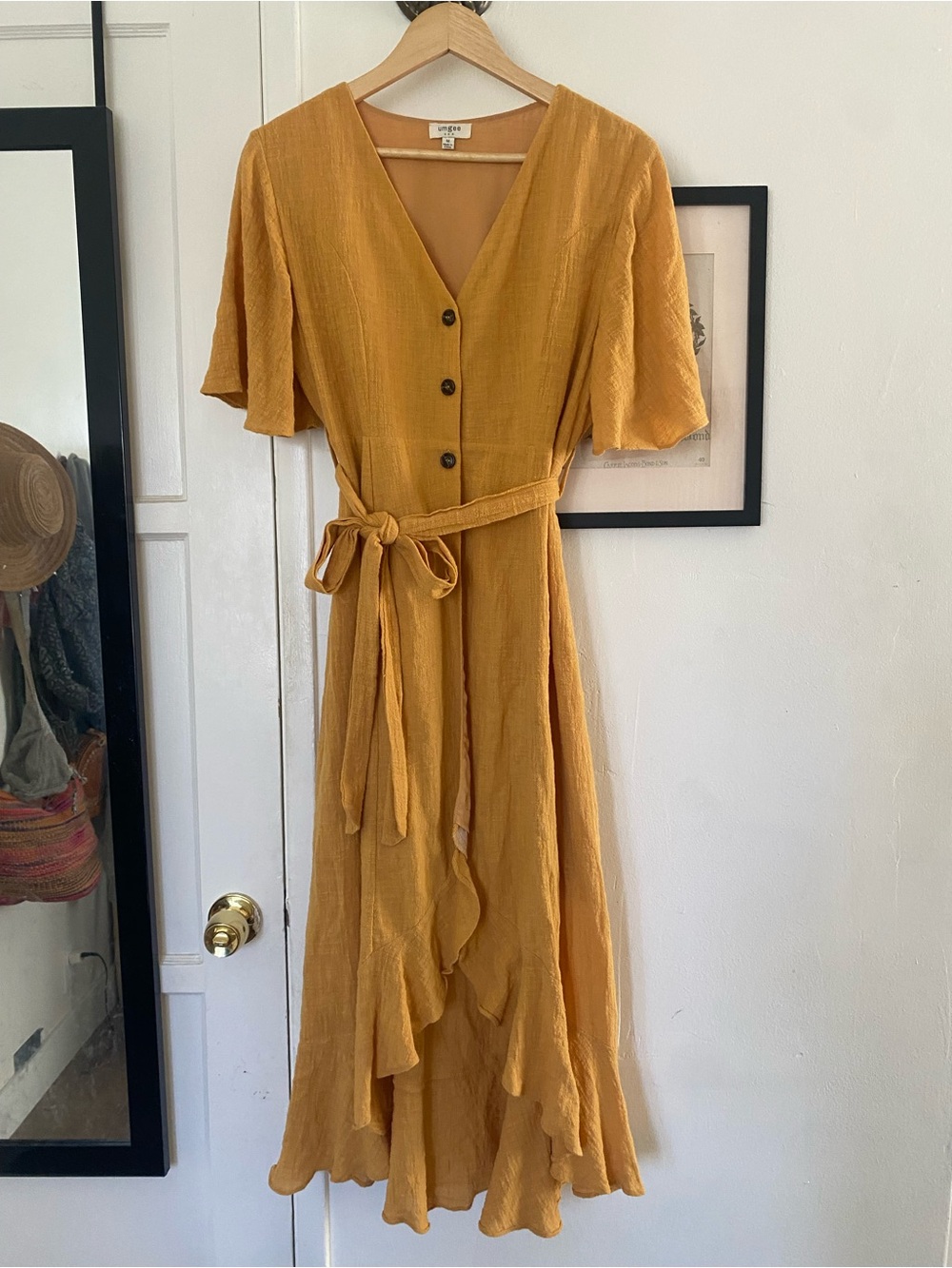 Umgee yellow dress